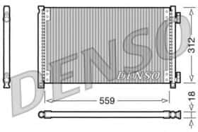 Радіатор кондиціонера Denso DCN09100