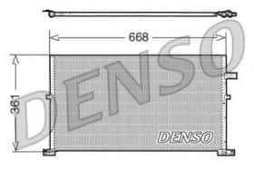 Радіатор кондиціонера Denso DCN10013