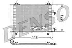 Радіатор кондиціонера Denso DCN21015
