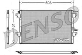 Радиатор кондиционера Denso DCN23022