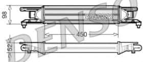 Интеркулер Denso DIT01001