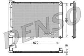 Радіатор охолодження двигуна