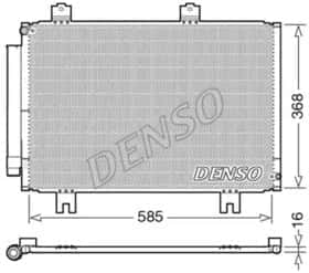 Радиатор кондиционера Denso DCN40020