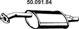 Глушник вихлопних газів кінцевий Eberspächer 50.091.84
