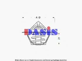 Термостат Aks Dasis 751814N Термостат Aks Dasis 751814N