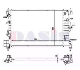 Радіатор охолодження двигуна