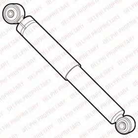 Стойка амортизатора Delphi D2252956