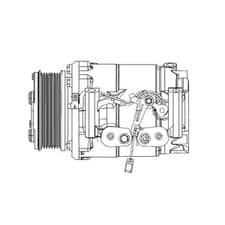 Компрессор кондиционера Delphi cs20492