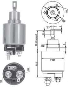 Тягове реле стартера Magneti Marelli 940113050128