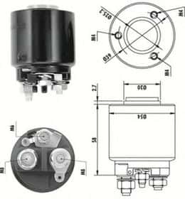 Тягове реле стартера Magneti Marelli 940113050140