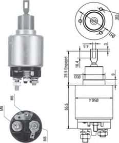 Тягове реле стартера Magneti Marelli 940113050271