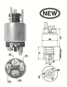 Тягове реле стартера Magneti Marelli 940113050556