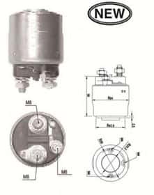 Тягове реле стартера Magneti Marelli 940113050562