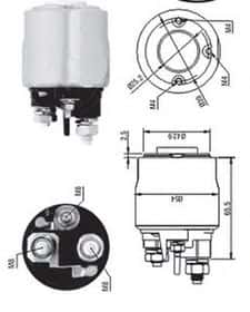 Тягове реле стартера Magneti Marelli 940113050570