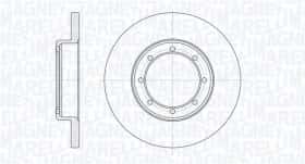 Тормозной диск Magneti Marelli 361302040731