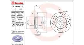 Гальмівний диск Magneti Marelli 360406021602