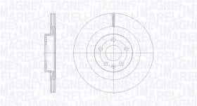 Тормозной диск Magneti Marelli 361302040808