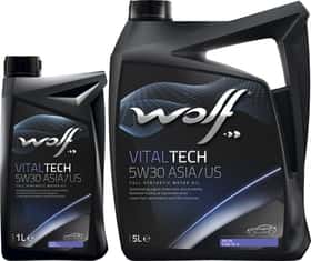 Моторна олива Wolf Vitaltech Asia/US 5W-30 синтетична