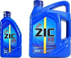 Моторное масло ZIC X5 15W-40 полусинтетическое Моторное масло ZIC X5 15W-40 полусинтетическое