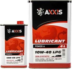Моторна олива Axxis Power A LPG 10W-40 напівсинтетична