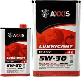 Моторное масло Axxis Gold Sint 5W-30 синтетическое