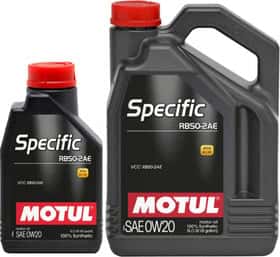 Моторное масло Motul Specific RBS0-2AE 0W-20 синтетическое Моторное масло Motul Specific RBS0-2AE 0W-20 синтетическое