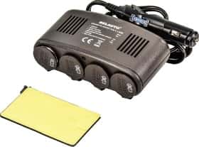 Розгалужувач прикурювача з USB BELAUTO 4 в 1 + USB RP13