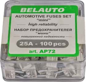 Набор предохранителей BELAUTO ap72 100 шт. Набор предохранителей BELAUTO ap72 100 шт.