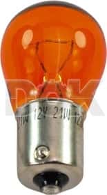 Автолампа Brevia Amber PY21W BAU15s 21 W оранжевая 12302c