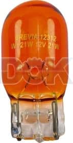Автолампа Brevia Amber WY21W WX3x16d 21 W оранжевая 12312C