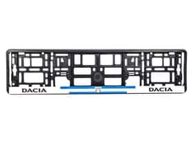 Рамка номерного знака Carlife NH051 цвет черный на Dacia