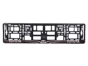 Рамка номерного знака Carlife NH192 цвет черный на Toyota