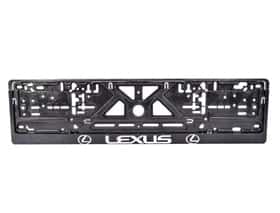 Рамка номерного знака Carlife NH60 черный Lexus