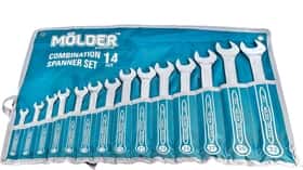 Набір ключів ріжково-накидних Molder MT58114 8-32 мм 14 шт