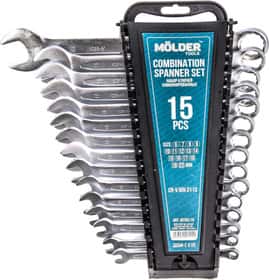 Набор ключей рожково-накидных Molder MT58115 6-22 мм 15 шт