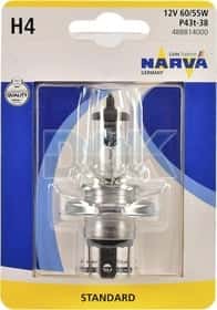 Автолампа Narva H4 P43t-38 55 W 60 W прозора 488814000