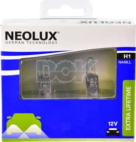 Автолампа Neolux® Extra Lifetime H1 P14,5s 55 W біла n448llscb