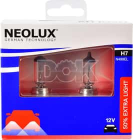 Автолампа Neolux® 50 % Extra Light H7 PX26d 55 W прозрачная n499elscb