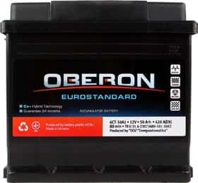 Акумулятор Oberon 6 CT-50-L Eurostandard AKBLU1001 Акумулятор Oberon 6 CT-50-L Eurostandard AKBLU1001