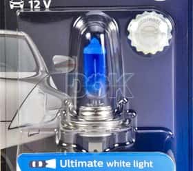 Автолампа Philips DiamondVision H7 PX26d 55 W синя 12972DVB1