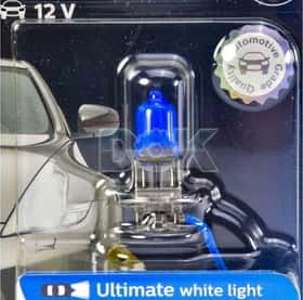 Автолампа Philips DiamondVision H3 PK22s 55 W синя 12336DVB1