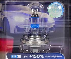 Автолампа Philips RacingVision H7 PX26d 55 W прозоро-блакитна 12972RVB1