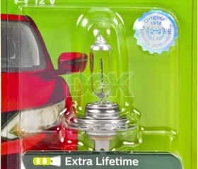 Автолампа Philips LongLife EcoVision H7 PX26d 55 W прозора 12972LLECOB1