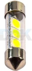 Автолампа Solar C10W SV8,5 прозора ls254p