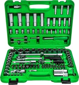 Набір торцевих головок та компонентів Toptul GCAI108R 1/2", 3/8", 1/4", 5/16" (108 пр.)