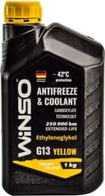 Готовий антифриз Winso G13 жовтий -42 °C