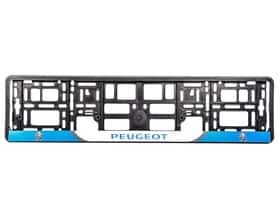 Рамка номерного знака Winso 000171 цвет черный на Peugeot
