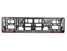 Рамка номерного знака Winso 000212 колір чорний на Audi Рамка номерного знака Winso 000212 колір чорний на Audi