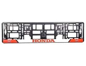 Рамка номерного знака Winso 000091 цвет черный на Honda
