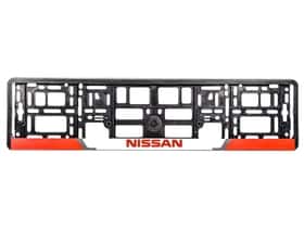Рамка номерного знака Winso 000041 колір чорний на Nissan